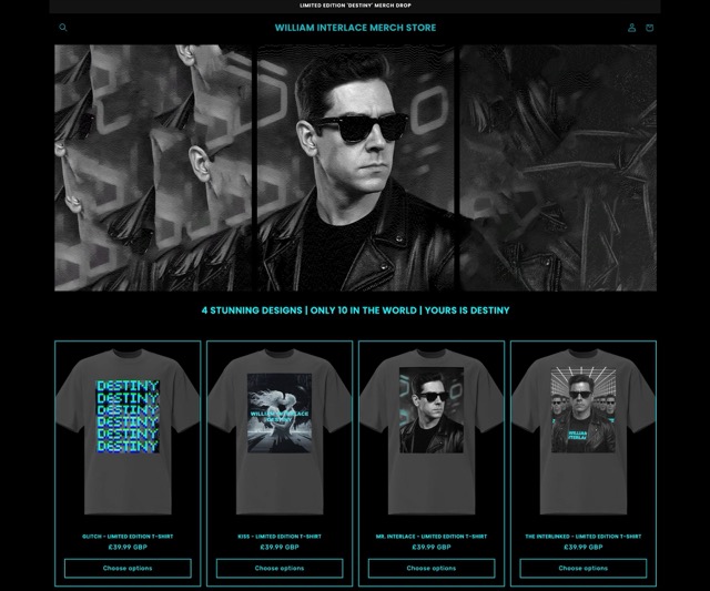 Limited merch — shop now